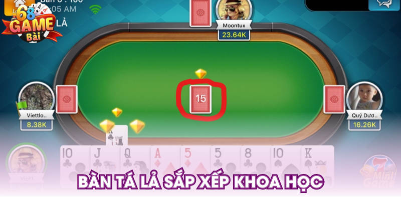 Bàn tá lả sắp xếp khoa học