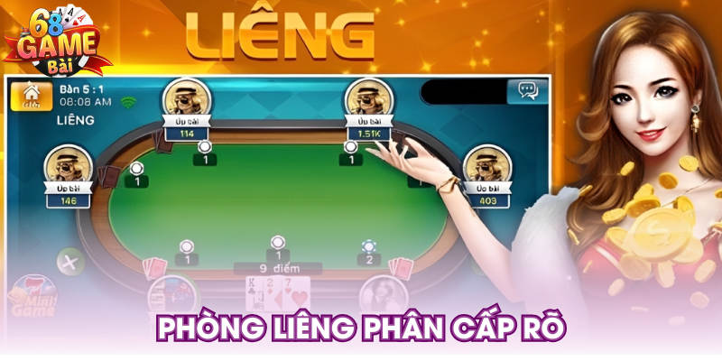 Phòng liêng phân cấp rõ